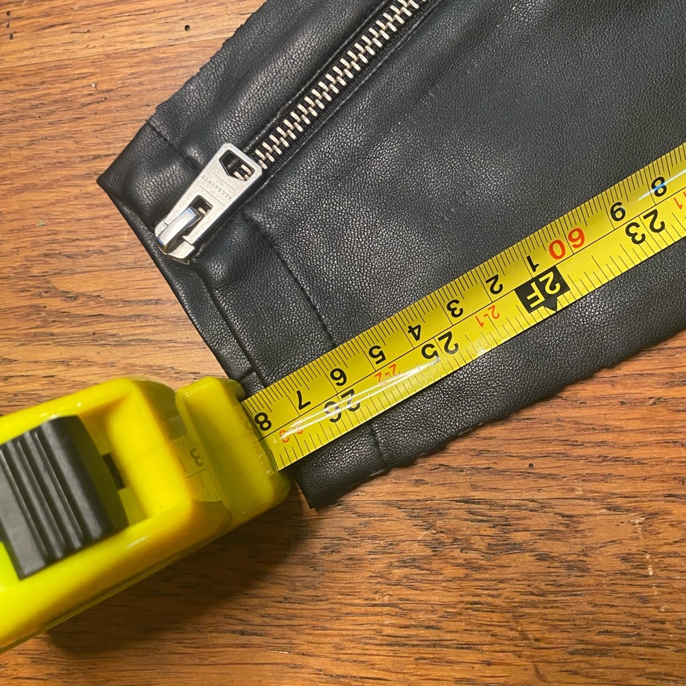 All Saints Kriva women’s faux leather leggings- size 2 - Picture 7 of 10